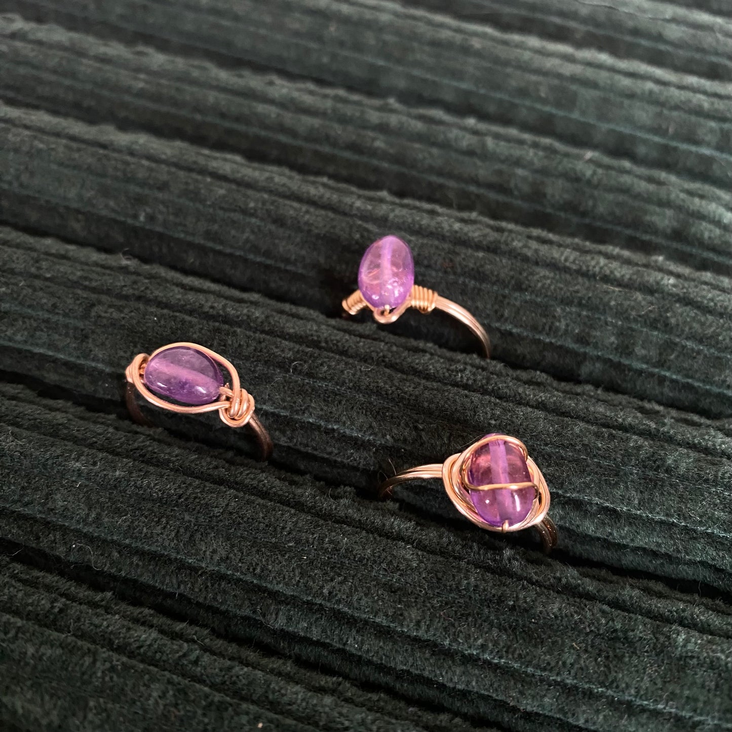 Amethyst Gold Ring